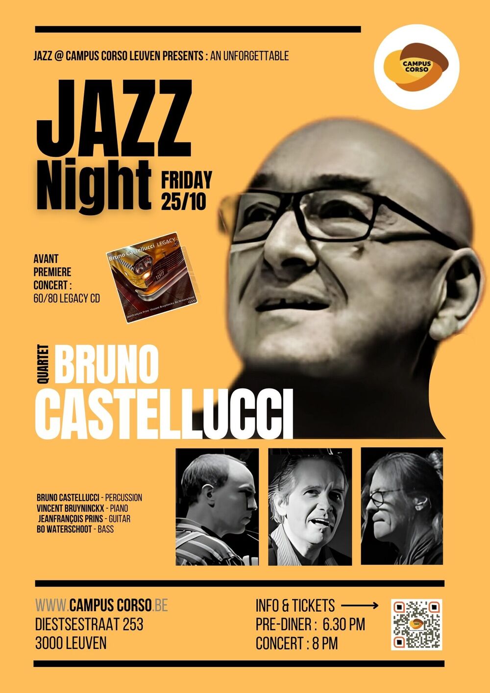 Bruno Castellucci Legacy - 60/80 birthday party concert