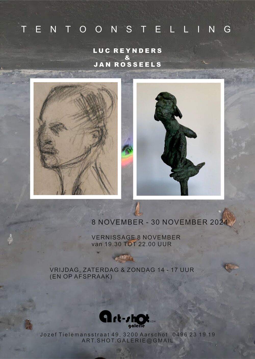 Tentoonstelling Luc Reynders en Jan Rossels