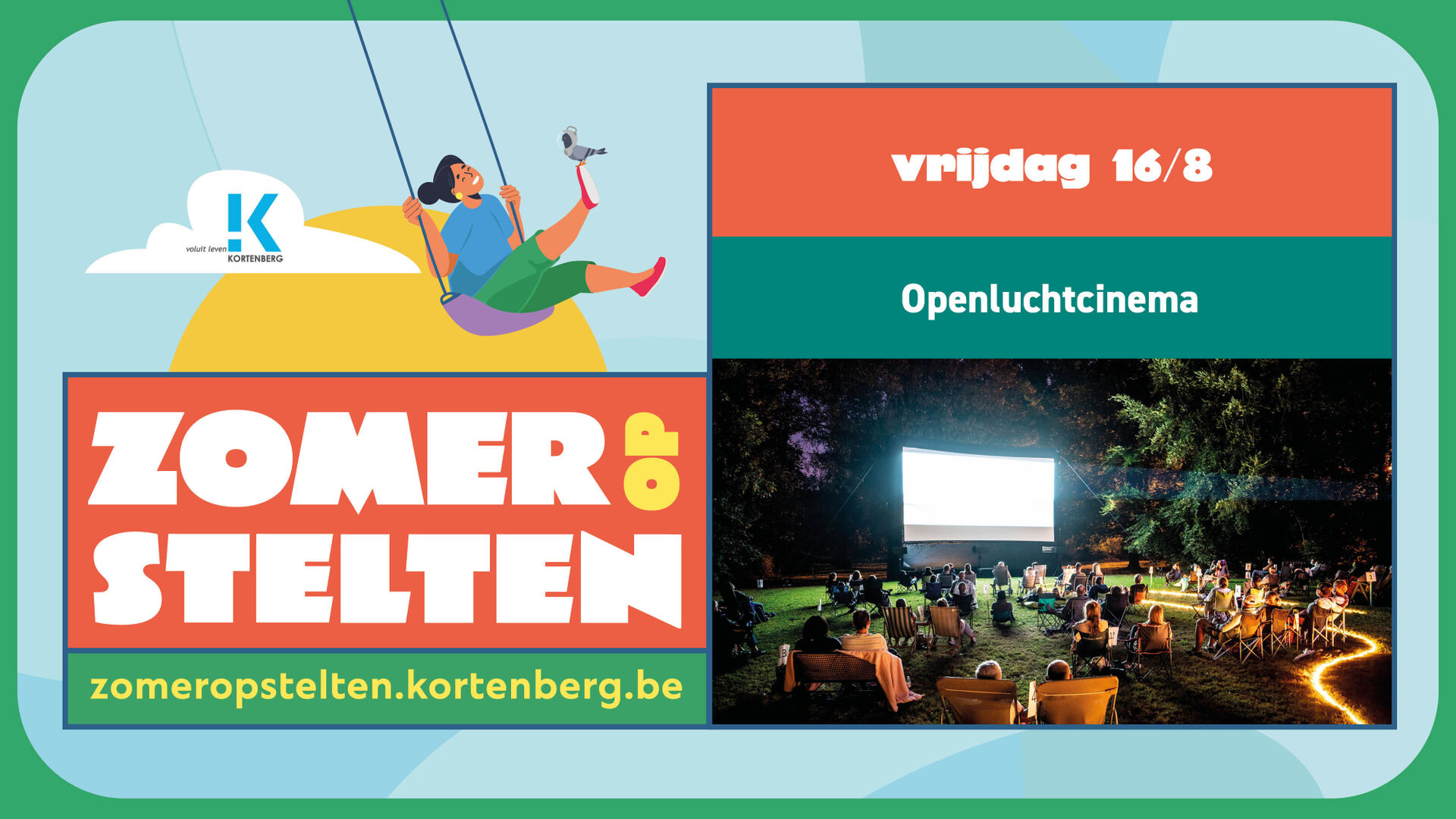 Zomer op stelten: Openluchtcinema 'Wonka'