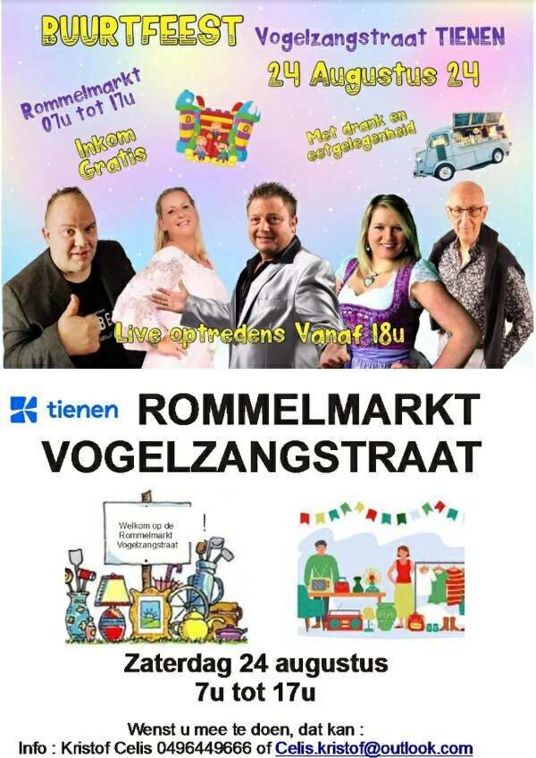 rommelmarkt / buurtfeest