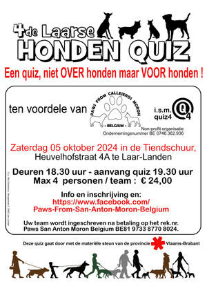 4de Laarse Honden Quiz