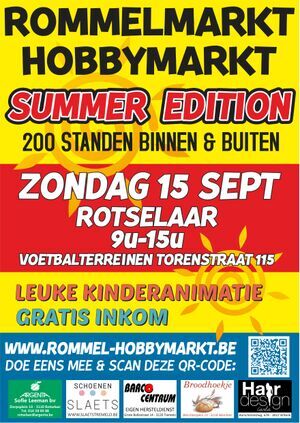 Rommelmarkt & Hobbymarkt SUMMER EDITION