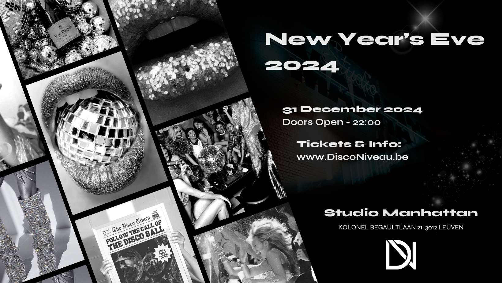 Disco Niveau - New Year's Eve 2024 - Studio Manhattan Leuven