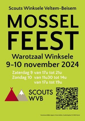 Mosselfeest Scouts WVB