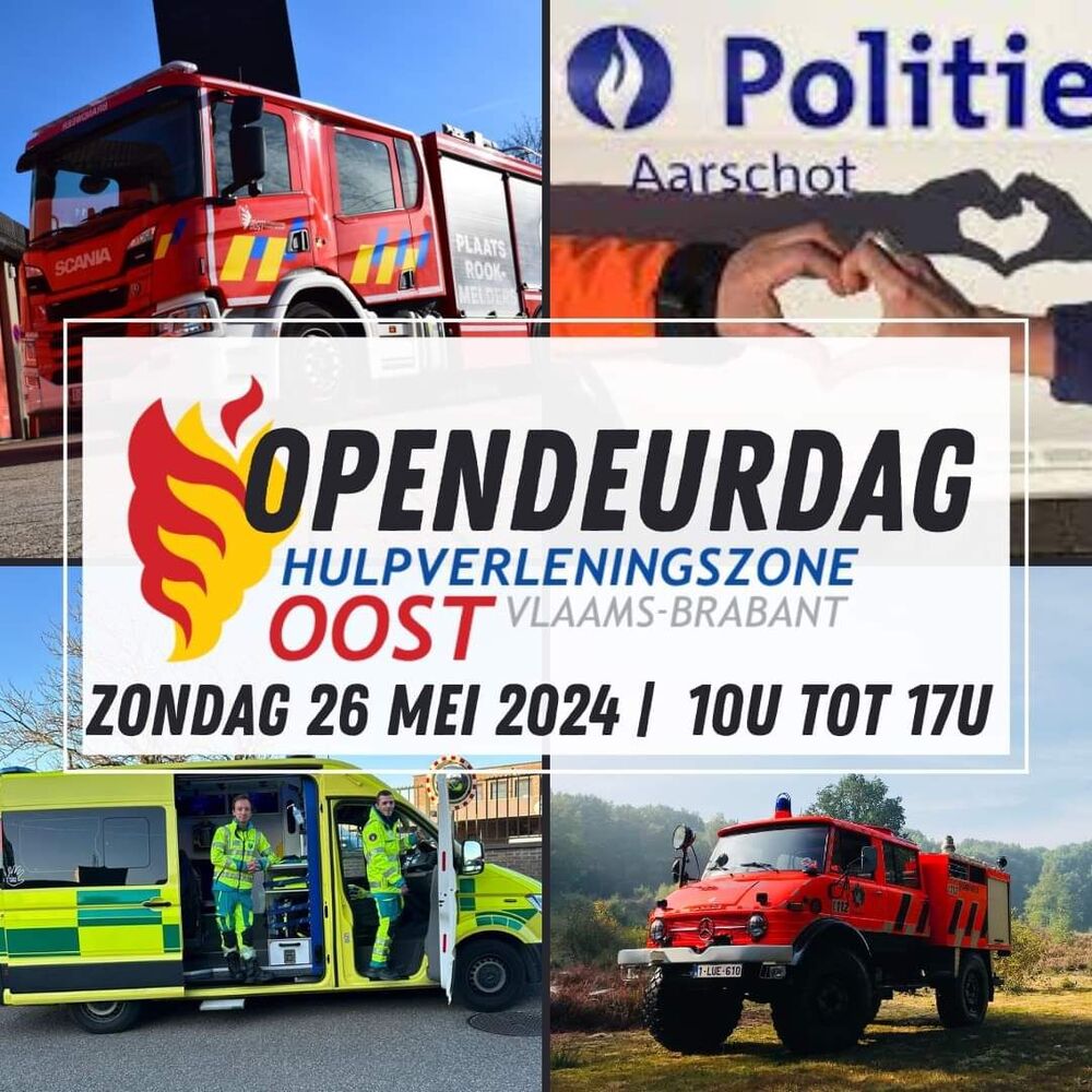 Opendeurdag brandweer Aarschot