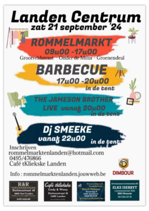 Rommelmarkt - BBQ - Muziek