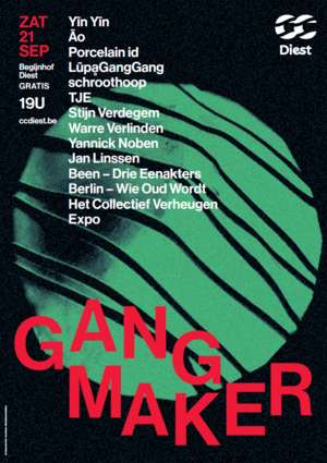 Gangmaker - gratis festival CC Diest