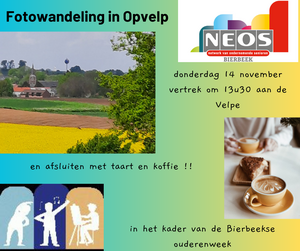 Fotowandeling in Opvelp