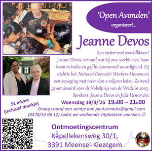 Jeanne Devos, een zuster met wereldklasse